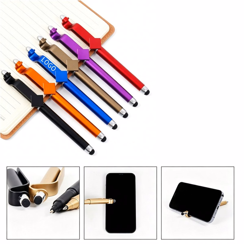Plastic Printable QR Code Stand Pen