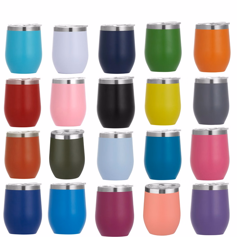 U Shape Swig Wholesale Amazon Hot Selling Custom logo Double Wall Stainless Steel 12oz Swig Wine Tum