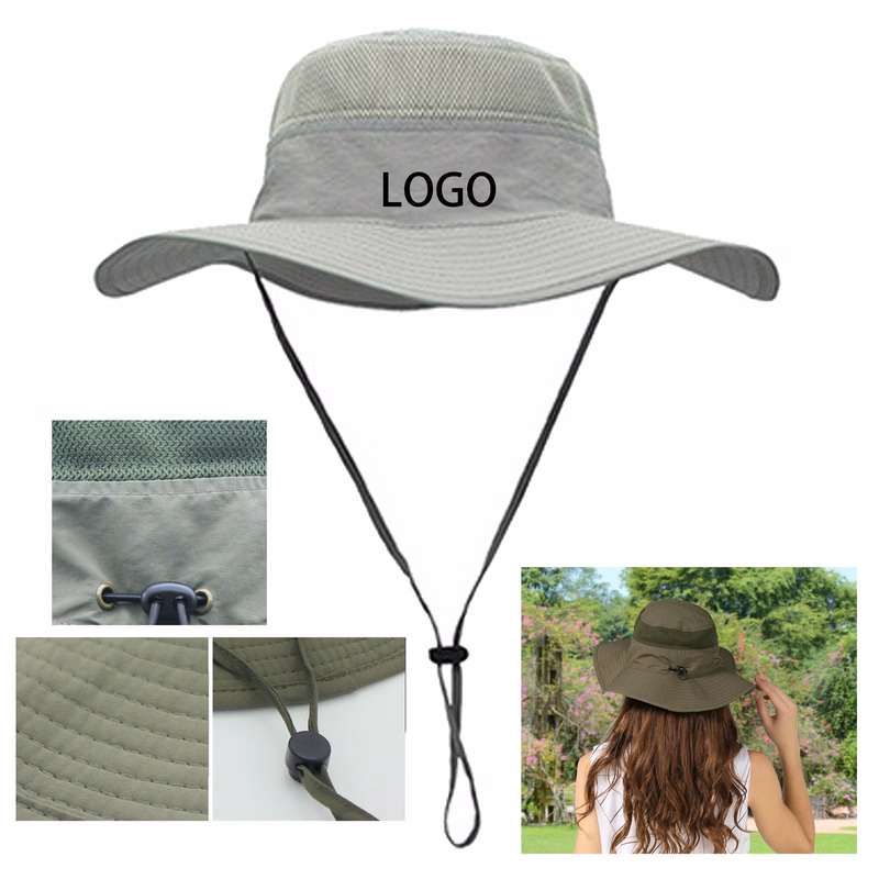 Classic Wide Brim Polyester Sun Hat