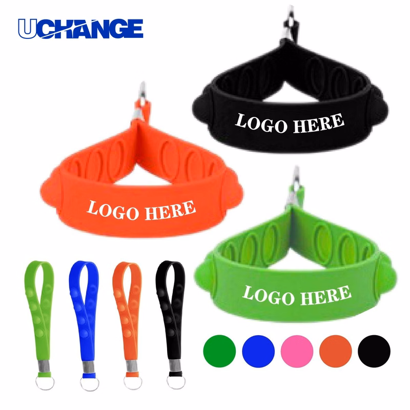 Push Popper Bubble Wristband Keychain