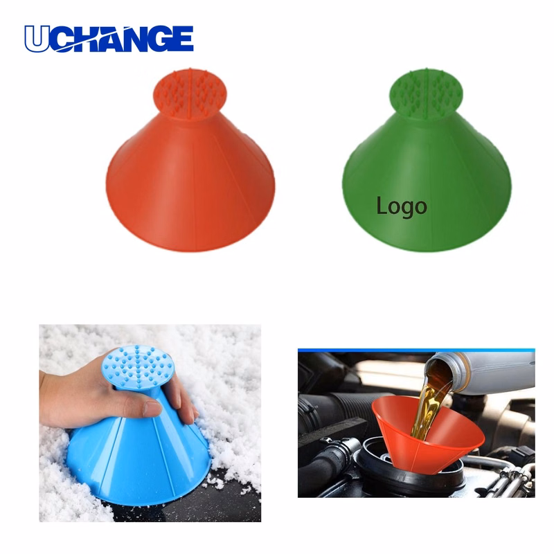 Two In One Car Ice Scraper Funnel Tool