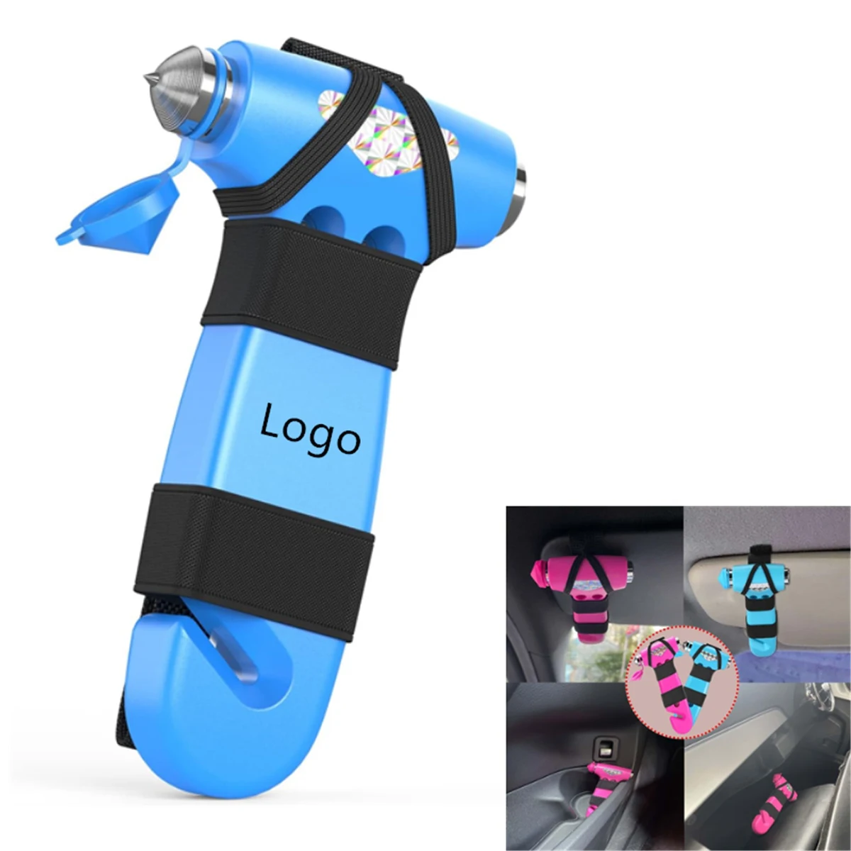 Car Safety Hammer Include Straps 1