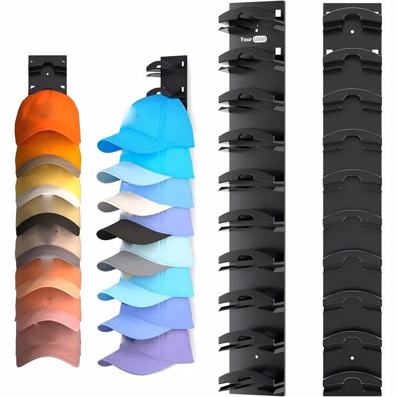 Plastic Baseball Cap Storage Rack