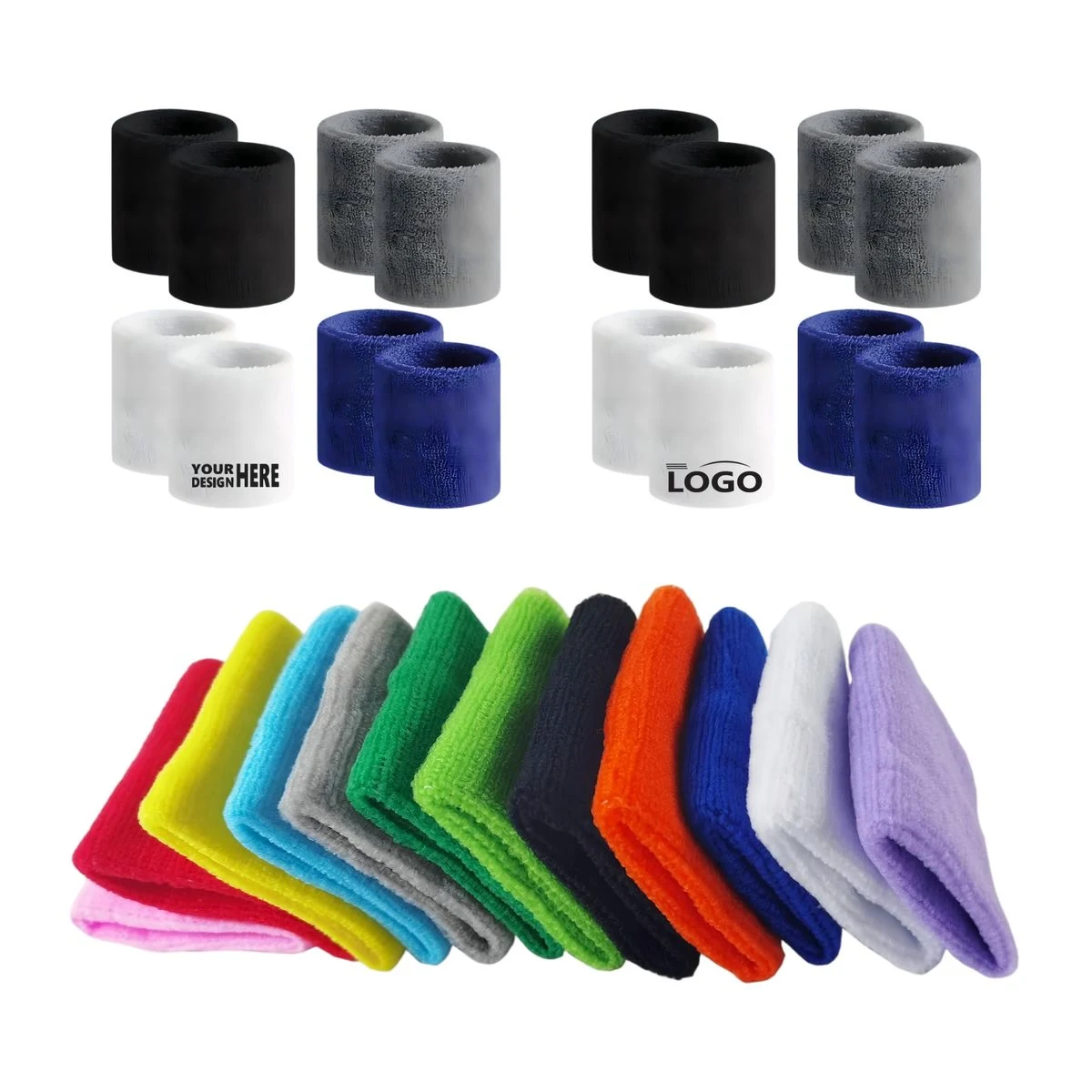 Blank Soft Rubber Promotional Wristbands 1