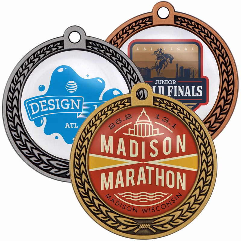 Speed Medal – 2.5" 3D Wreath
