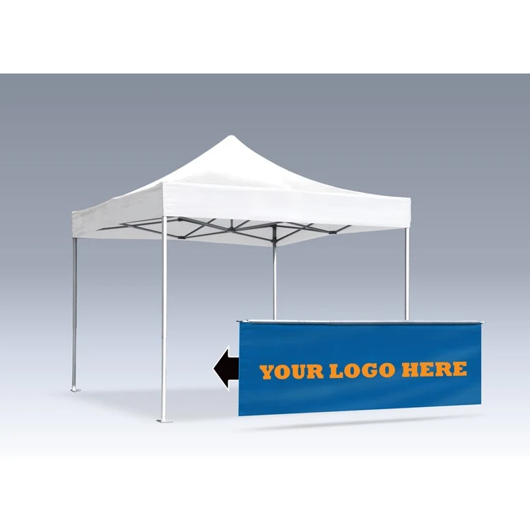 10' Tent Raislkirt w/ Single Sided Printing 1