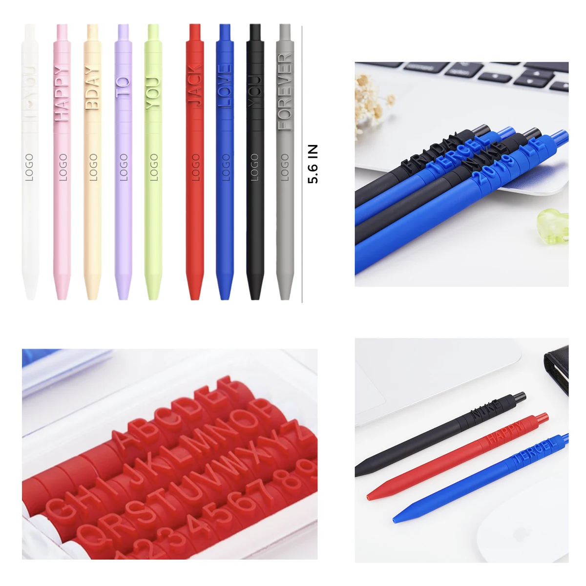 MOQ 10 PCS Personalized DIY Handwritten Alphabet Pen 1