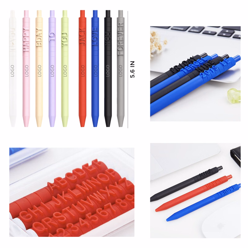 MOQ 10 PCS Personalized DIY Handwritten Alphabet Pen