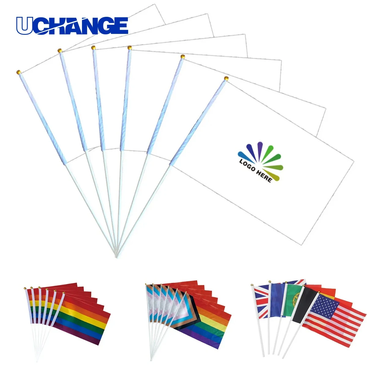 Hand Waving Flag 1