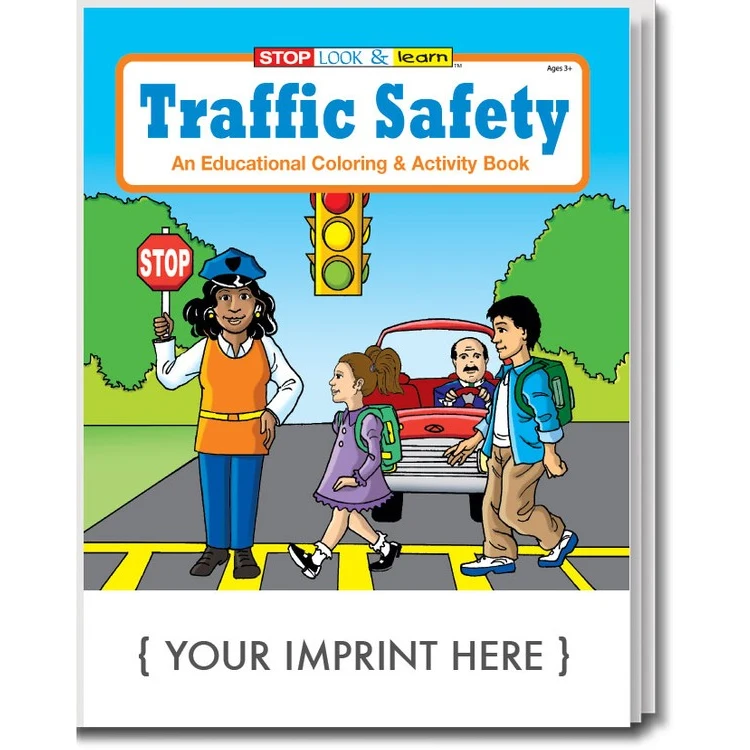 COLORING BOOK - Traffic Safety Coloring & Activity Book 1