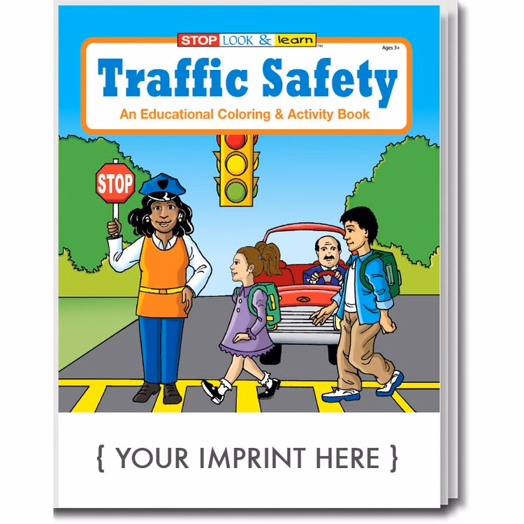 COLORING BOOK - Traffic Safety Coloring & Activity Book