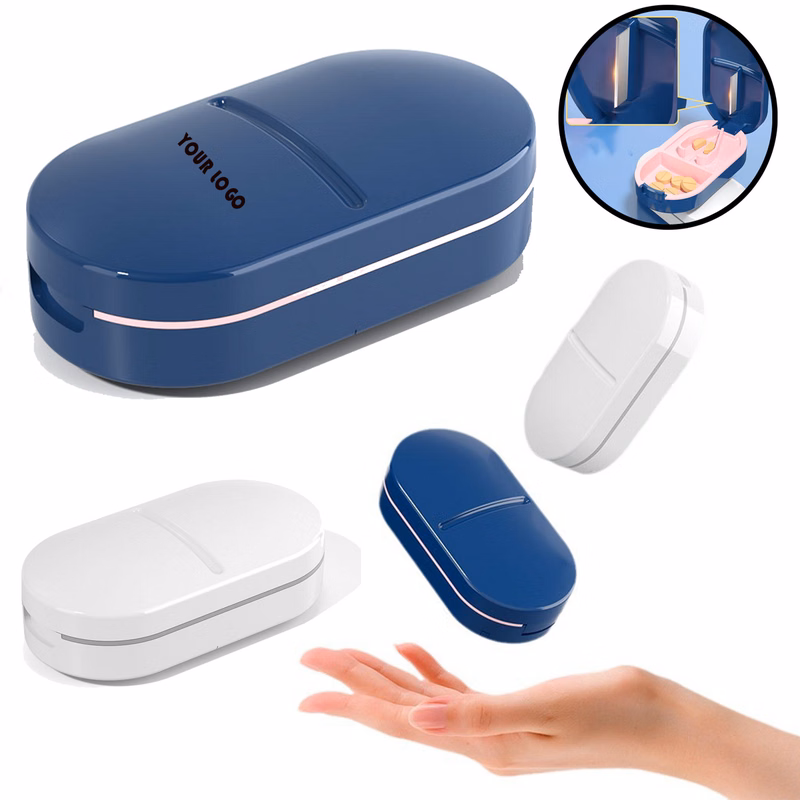 Tablet Mini Storage Box With Medicine Cutter??