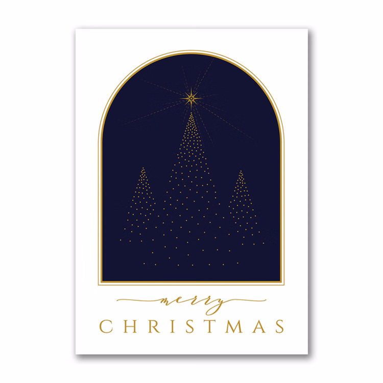 Christmas Tree Arch Card