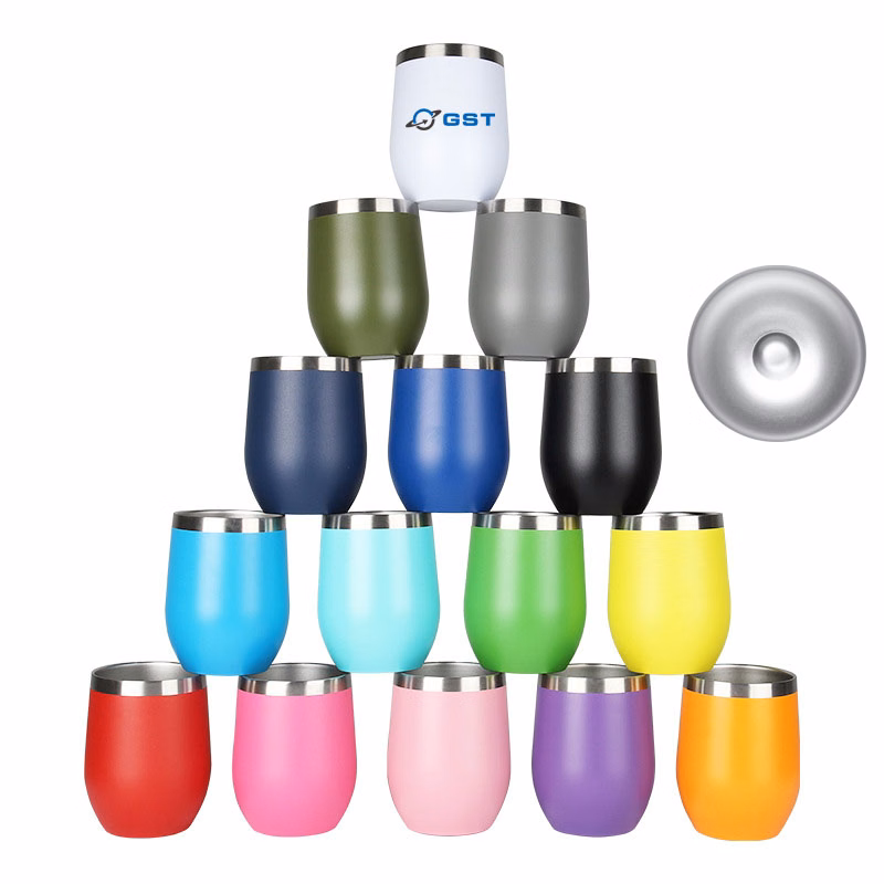 12 oz. Double Wall Stainless Steel Vacuum Wine Cup