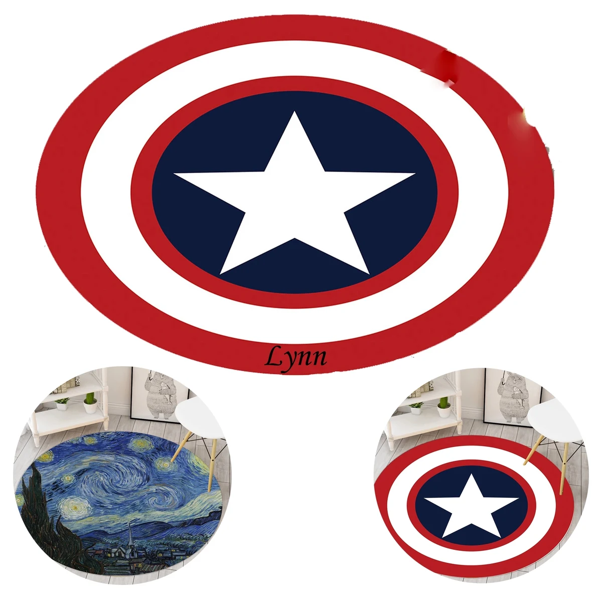 Round Rubber Floor Mat 1