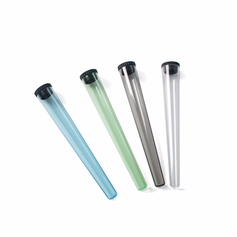 Transparent Plastic Cigarette Tube