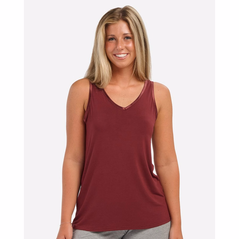 Women's Bamboo V-Neck Tank Top - BW2504