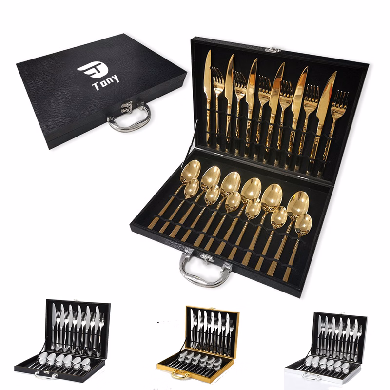 Flatware Set with a Nice Storage Case