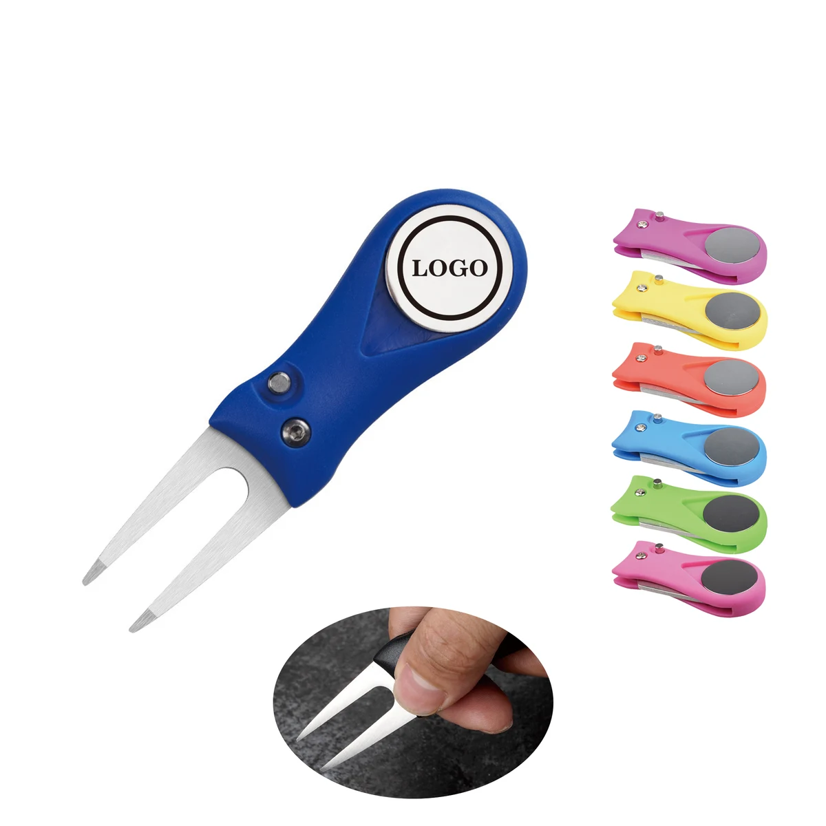 Foldable ABS Golf Divot Tool 1