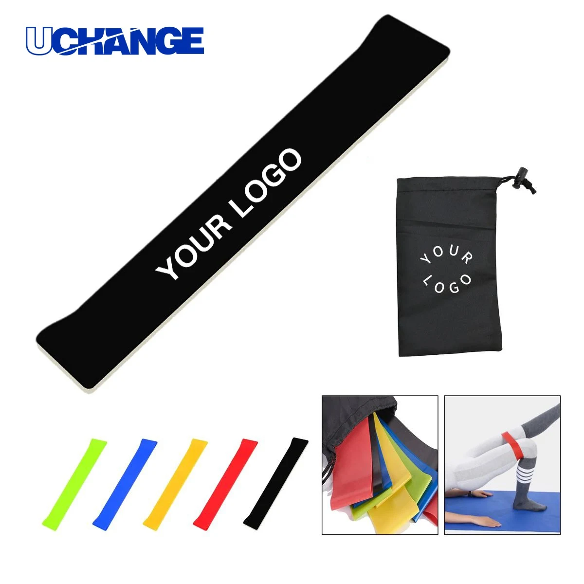 TPE Yoga Resistance Band Set 5 Piece 1