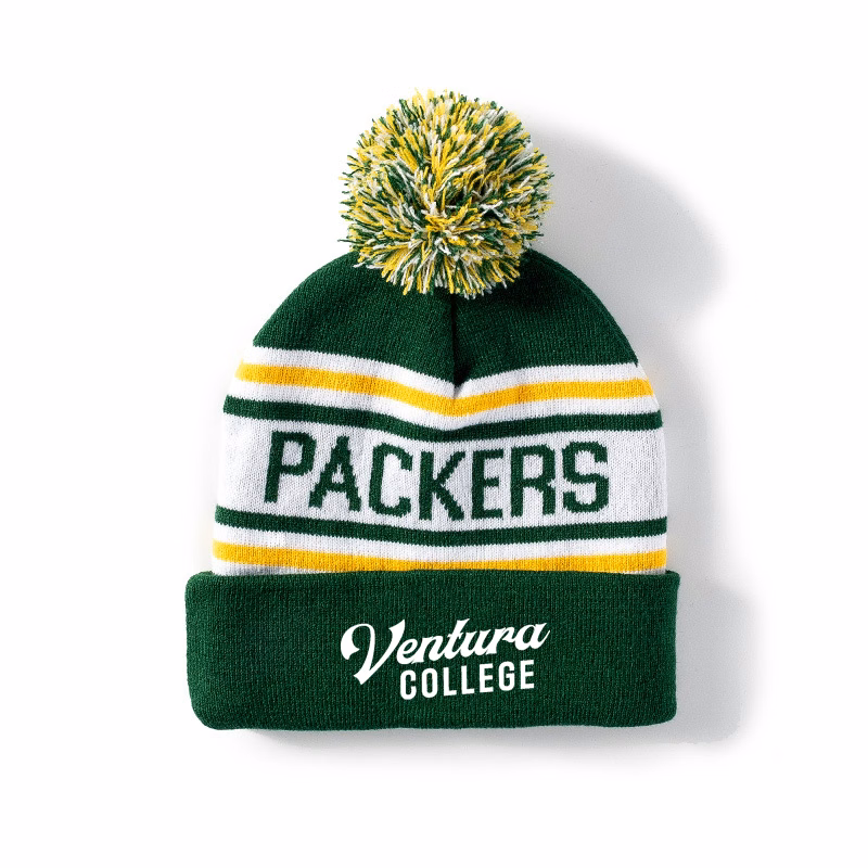 Letter-Knit Hat