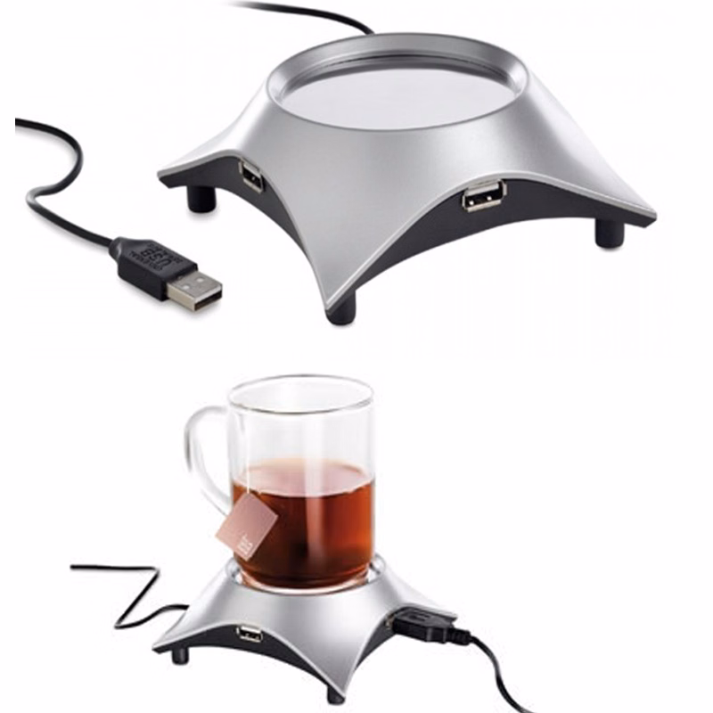 iBank ® USB Cup Warmer + 4 Port USB Hub