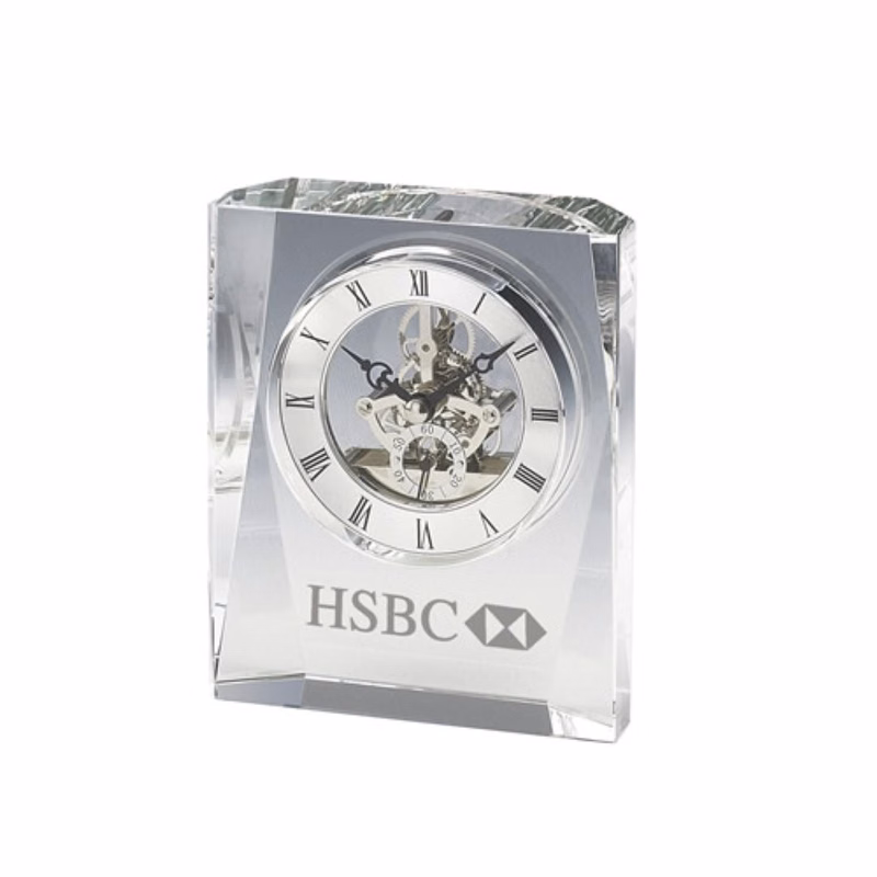 Crystal Trophy clock-II