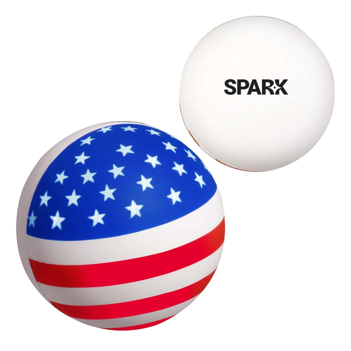 Stars and Stripes Patriotic Round Stress Ball 1