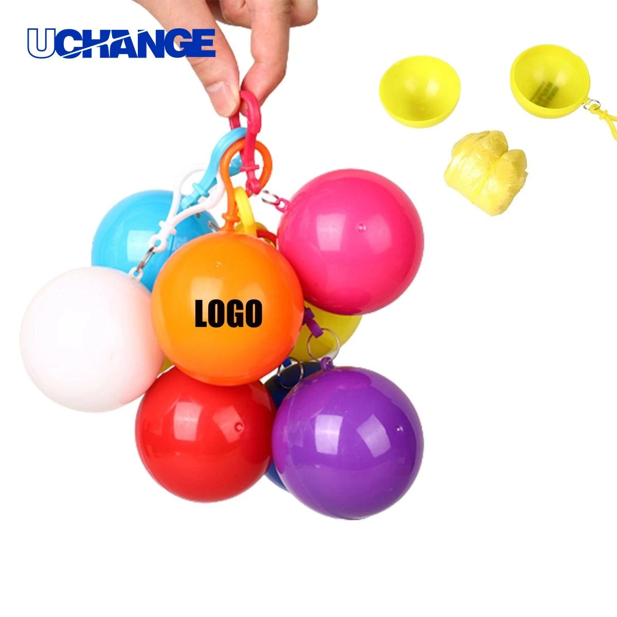 Disposable Emergency Raincoat Portable Ball 1