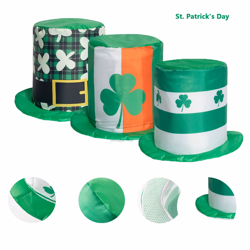 Lucky Clover St. Patrick's Day Cap