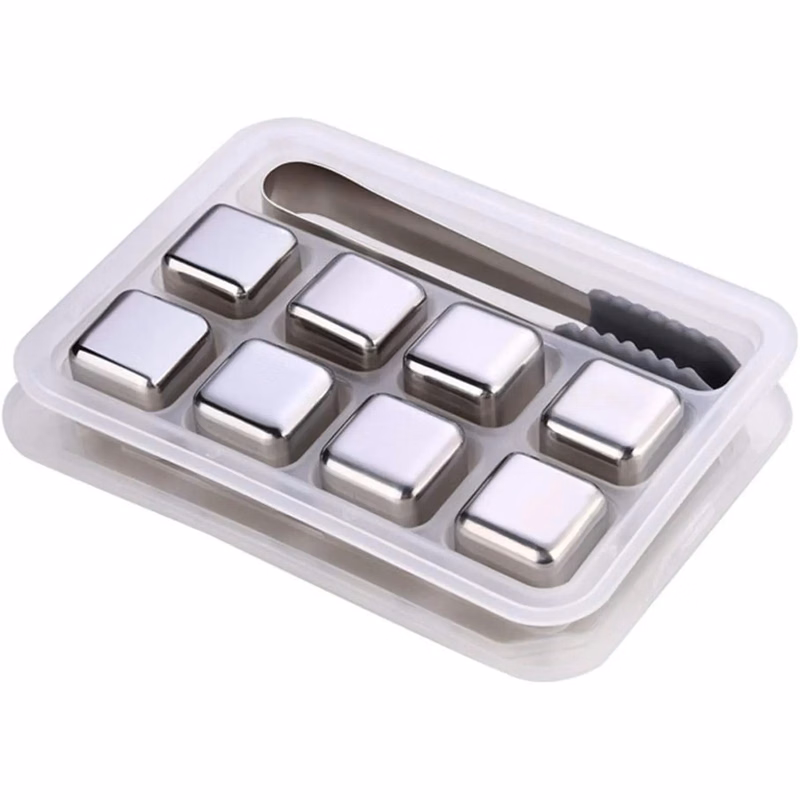 Stainless Steel Ice Cube Set