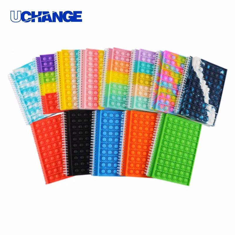 Push Pop Fidget Notebook for Stress Relief & Creative Note-Taking