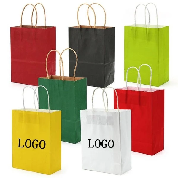 Kraft Paper Shopping Bags 1