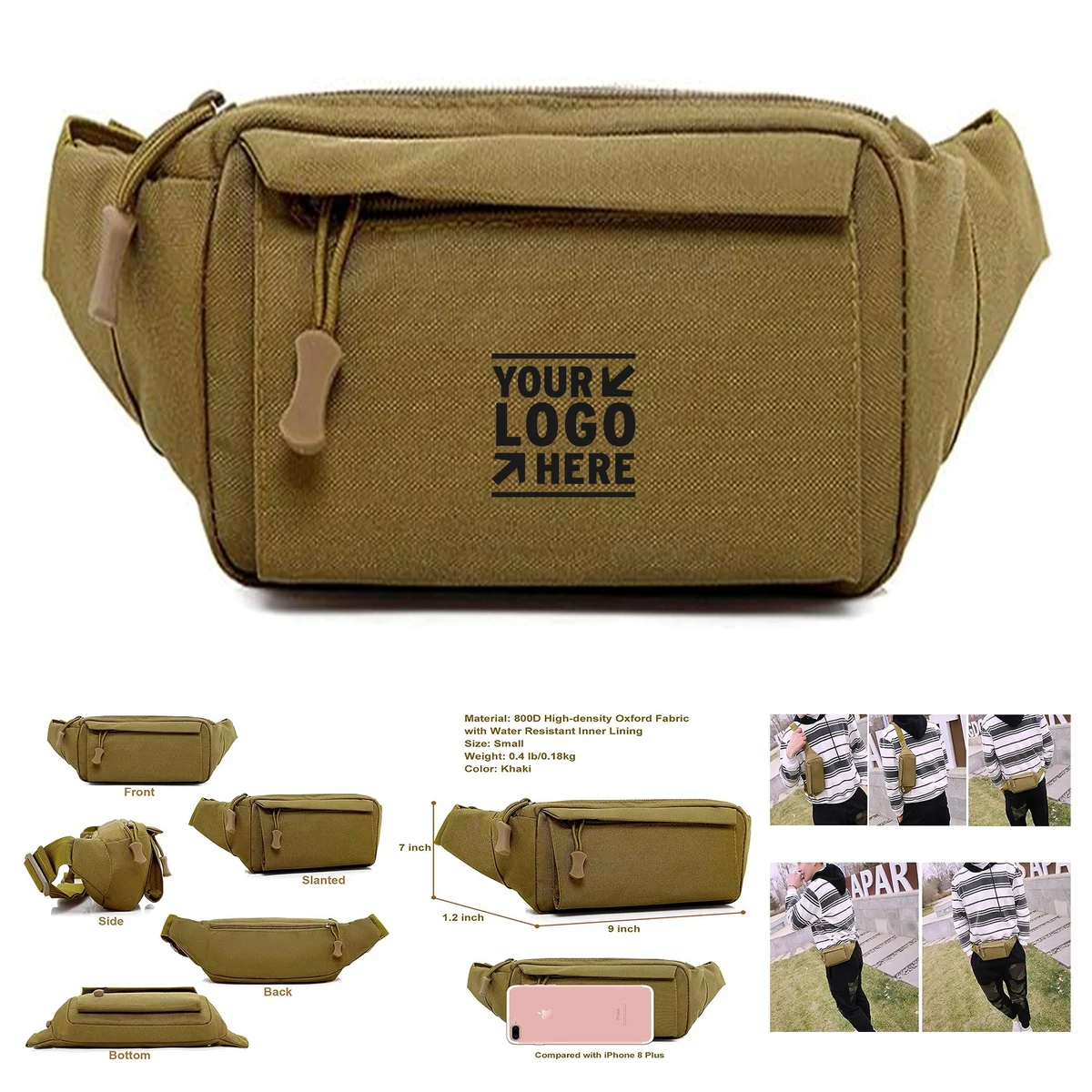 Water Resistant Utility EDC Crossbody Chest Pack 1