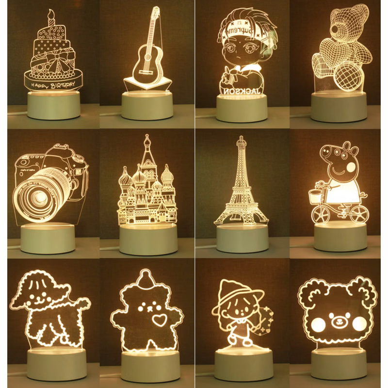 Acrylic Night Lights