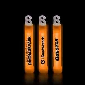 Orange 4" Premium Glow Light Stick 1
