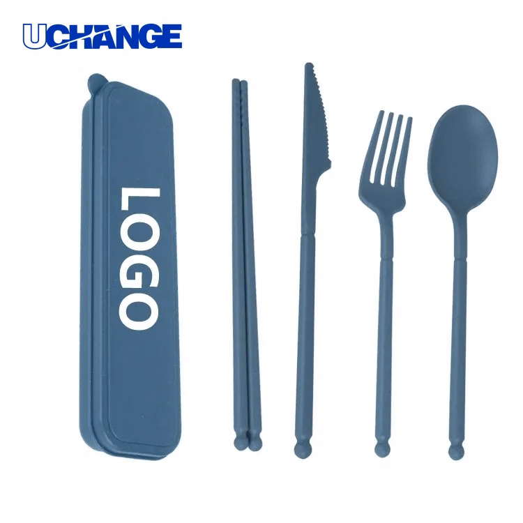 Eco Friendly Camping Cutlery Utensil Set for Dining