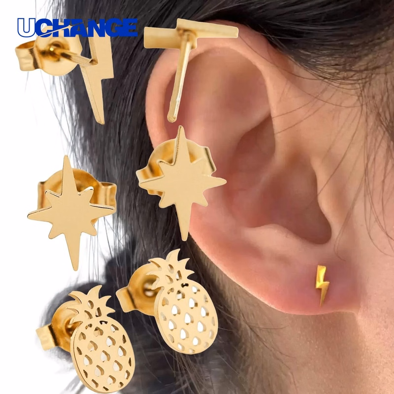 Stainless Steel Stud Earrings