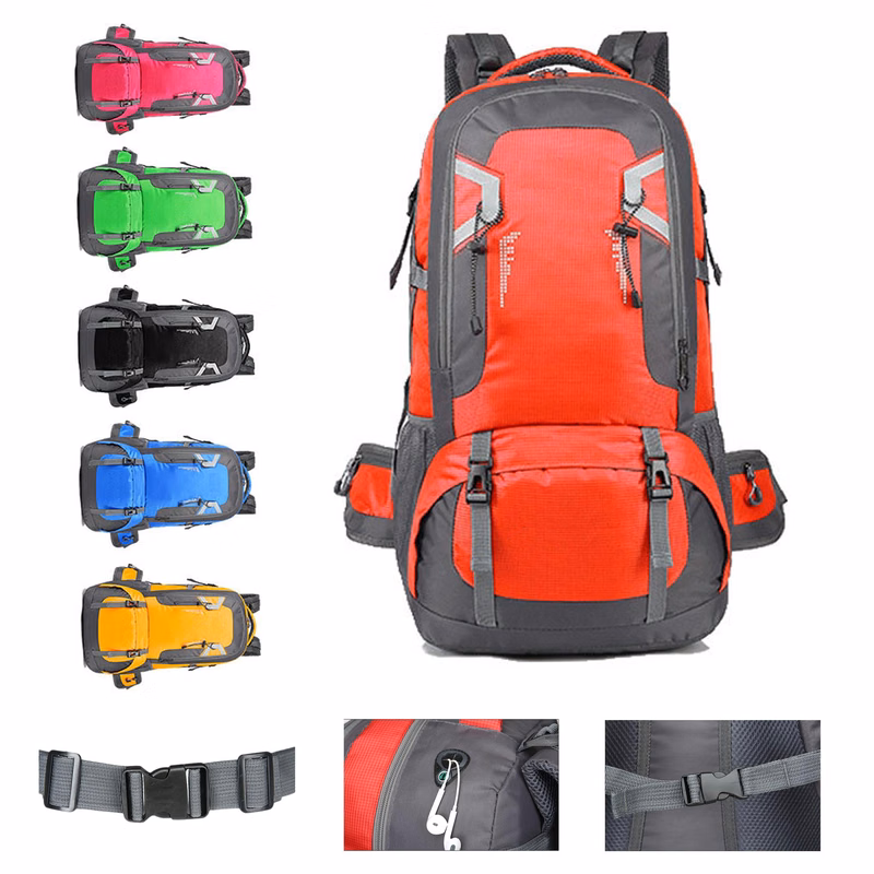 Hiking Camping Backpack for Men Women Large Waterproof Durable Daypack Carry on Bag for Traveling Cl