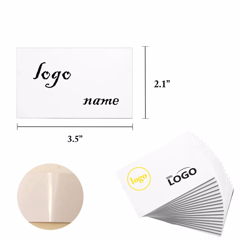 MOQ200 Foil Stamped Gloss Laminated 300g Business Cards