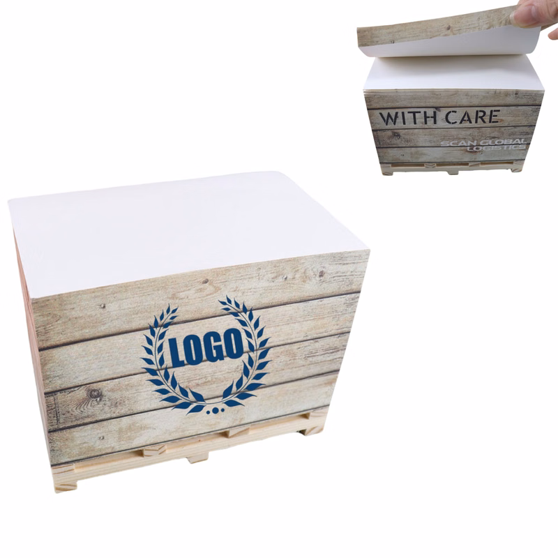 Premium Sticky Notes w/Wooden Brackets