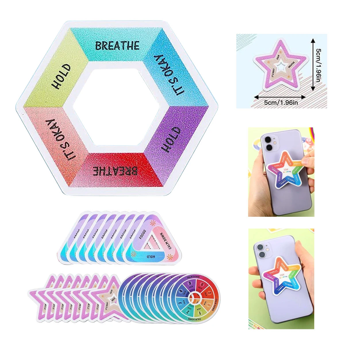 Anti-Anxiety Sensory Sticker Strip 1