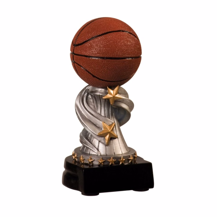 Basketball Encore Resin Award 5-3/4"