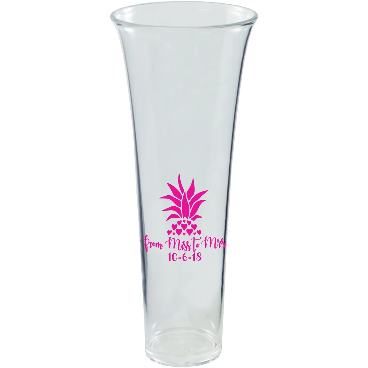 5oz Plastic Flared Champagne Flute Sampler 1