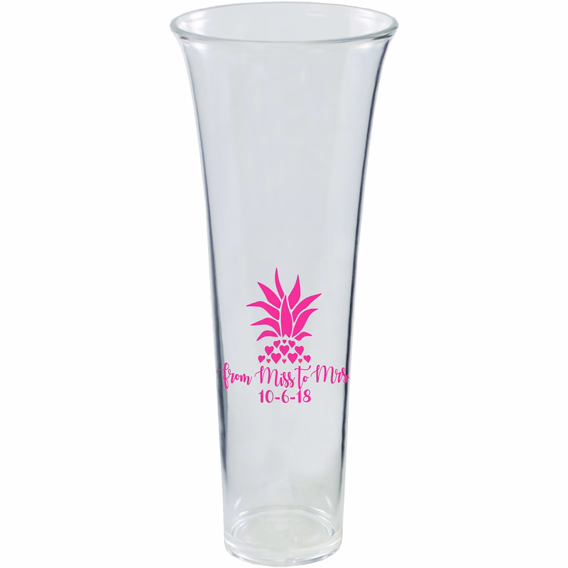 5oz Plastic Flared Champagne Flute Sampler