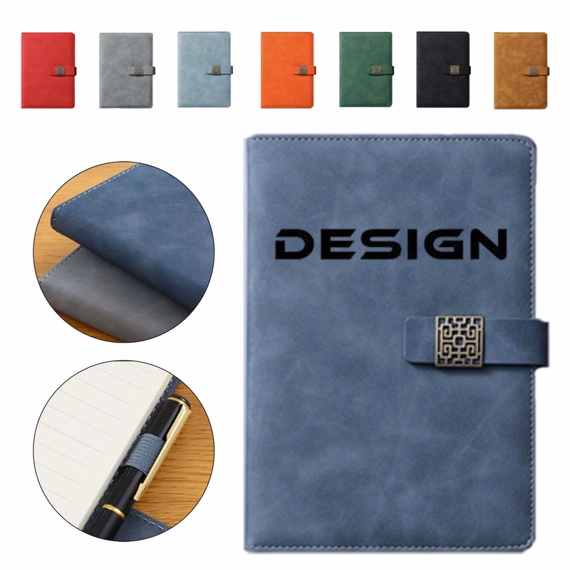 Soft Leather Customized Business Notebook