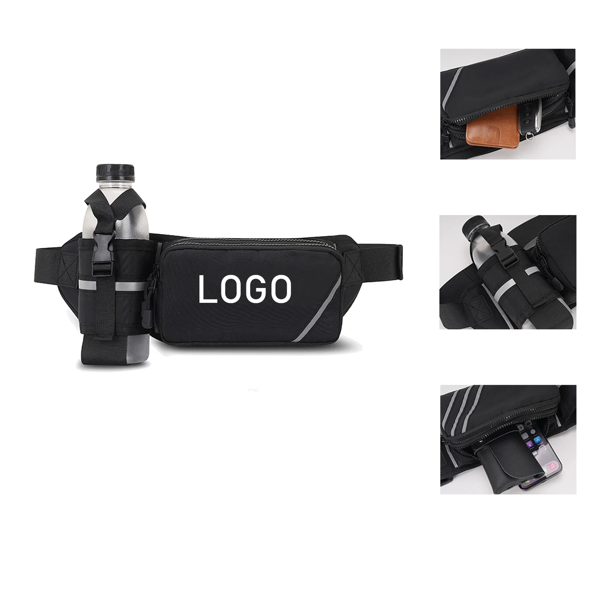 Sports Waterproof Fanny Pack Multifunctional Crossbody Bag 1