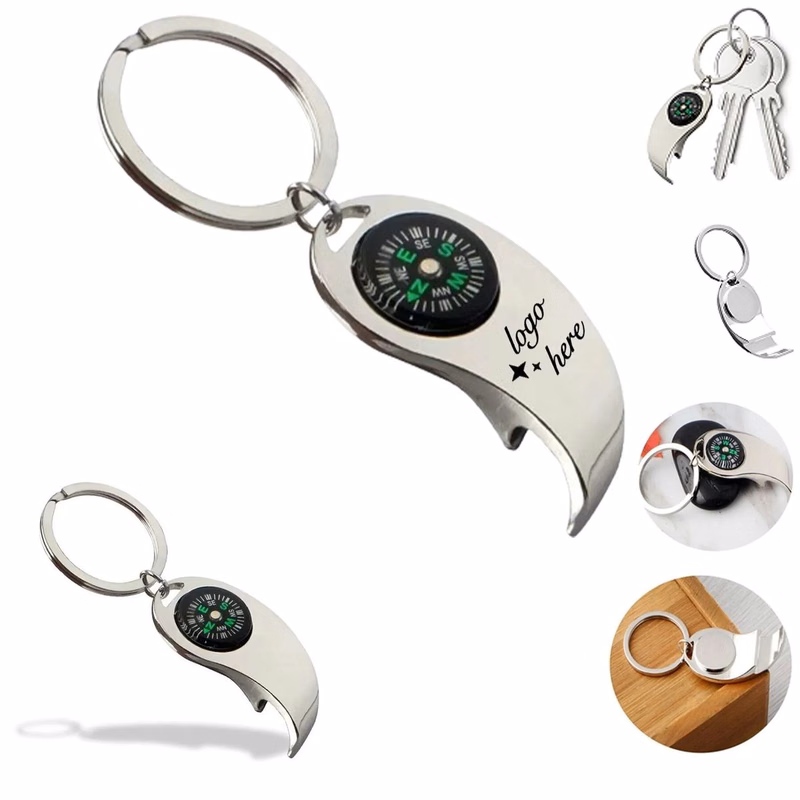 Compass Bottle Opener Tool