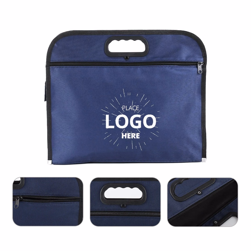 Zipper Document Bag File Folder