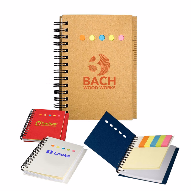 Eco Friendly Sticky Book with ruler